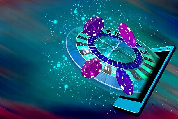Lucky Number draw interface showing numbered balls and selection grid